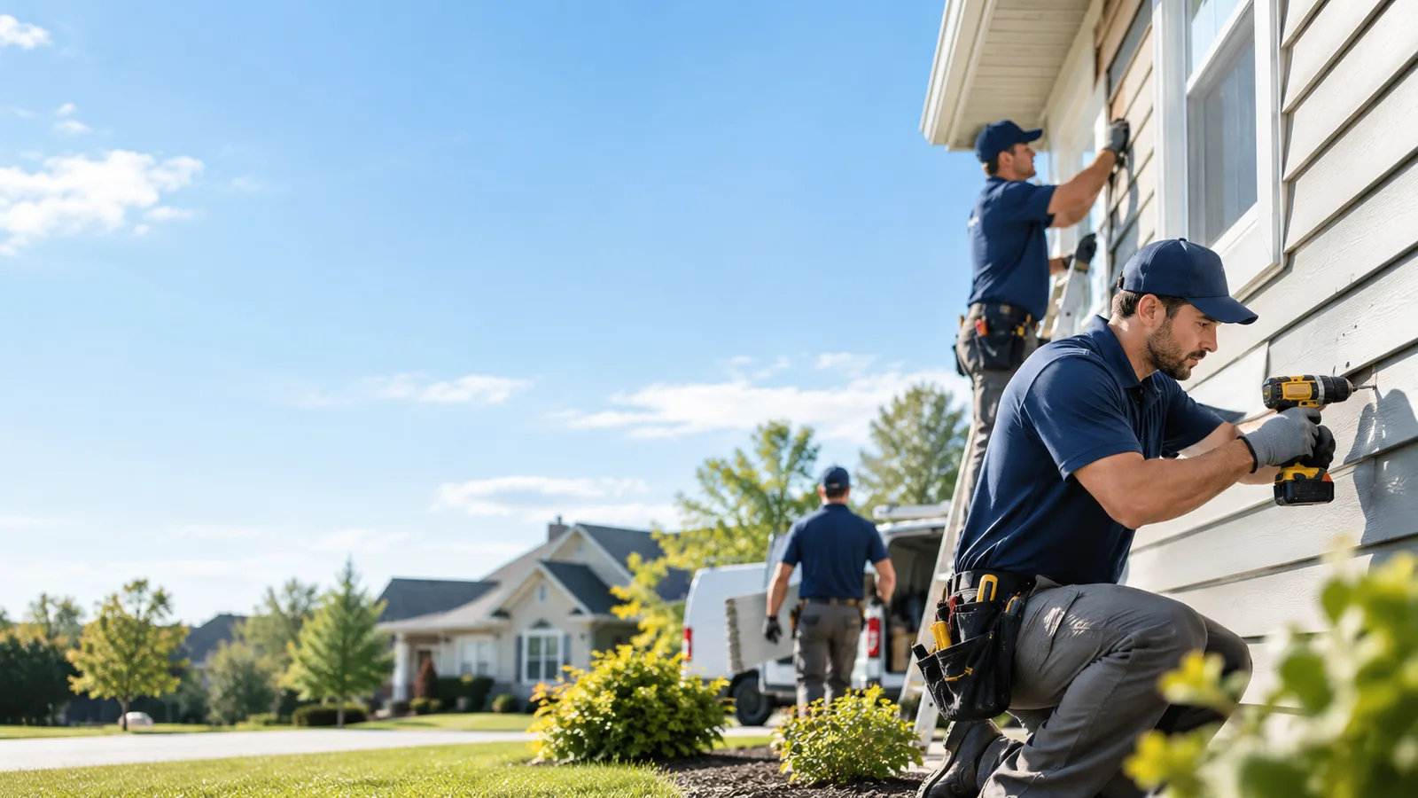 Commercial Siding Repair in Newbury, OH